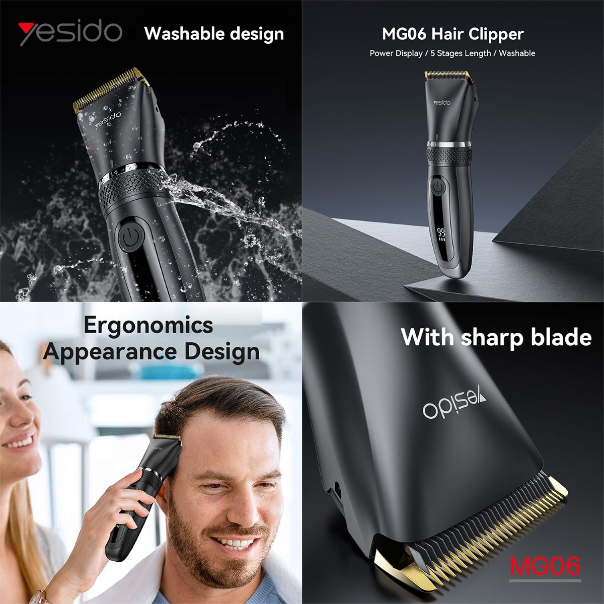 ماكينة الحلاقة YESIDO MG06