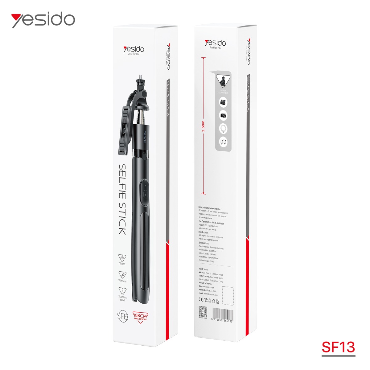 عصا سيلفي YESIDO SF13