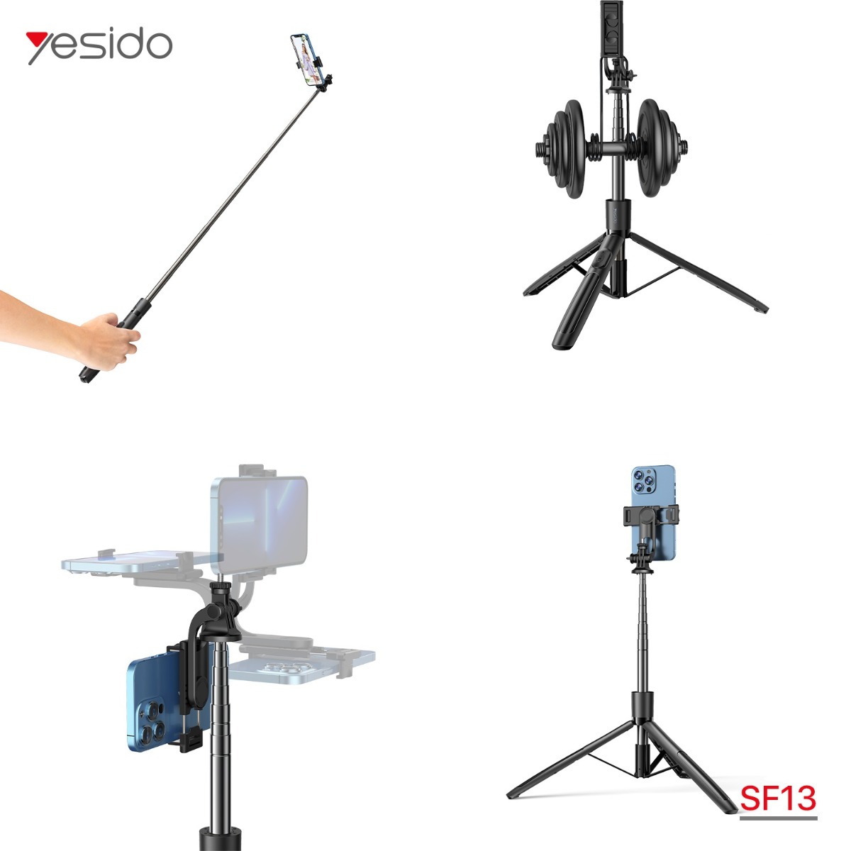 YESIDO SF13 Selfie Stick