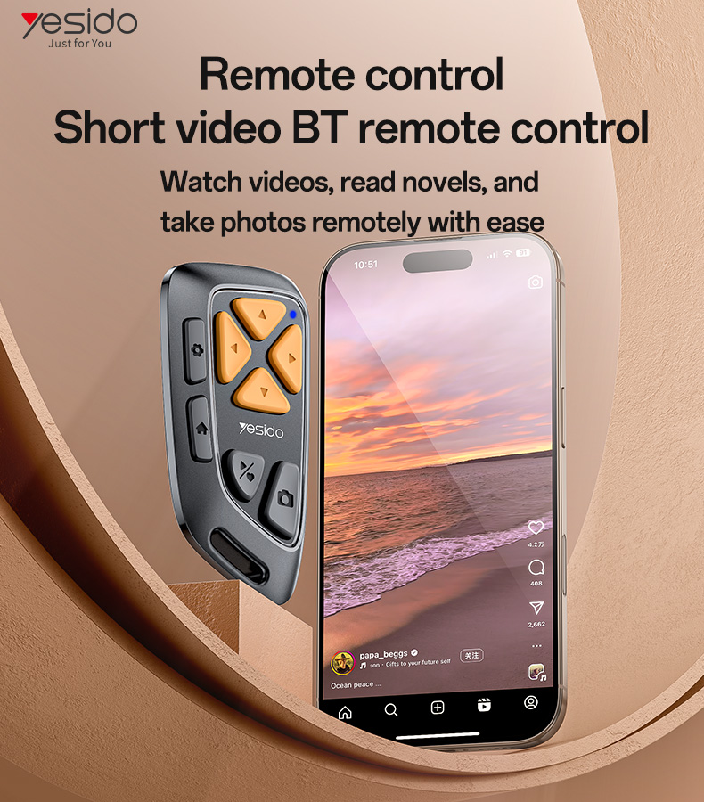 YESIDO SF25 Wireless Remote Control