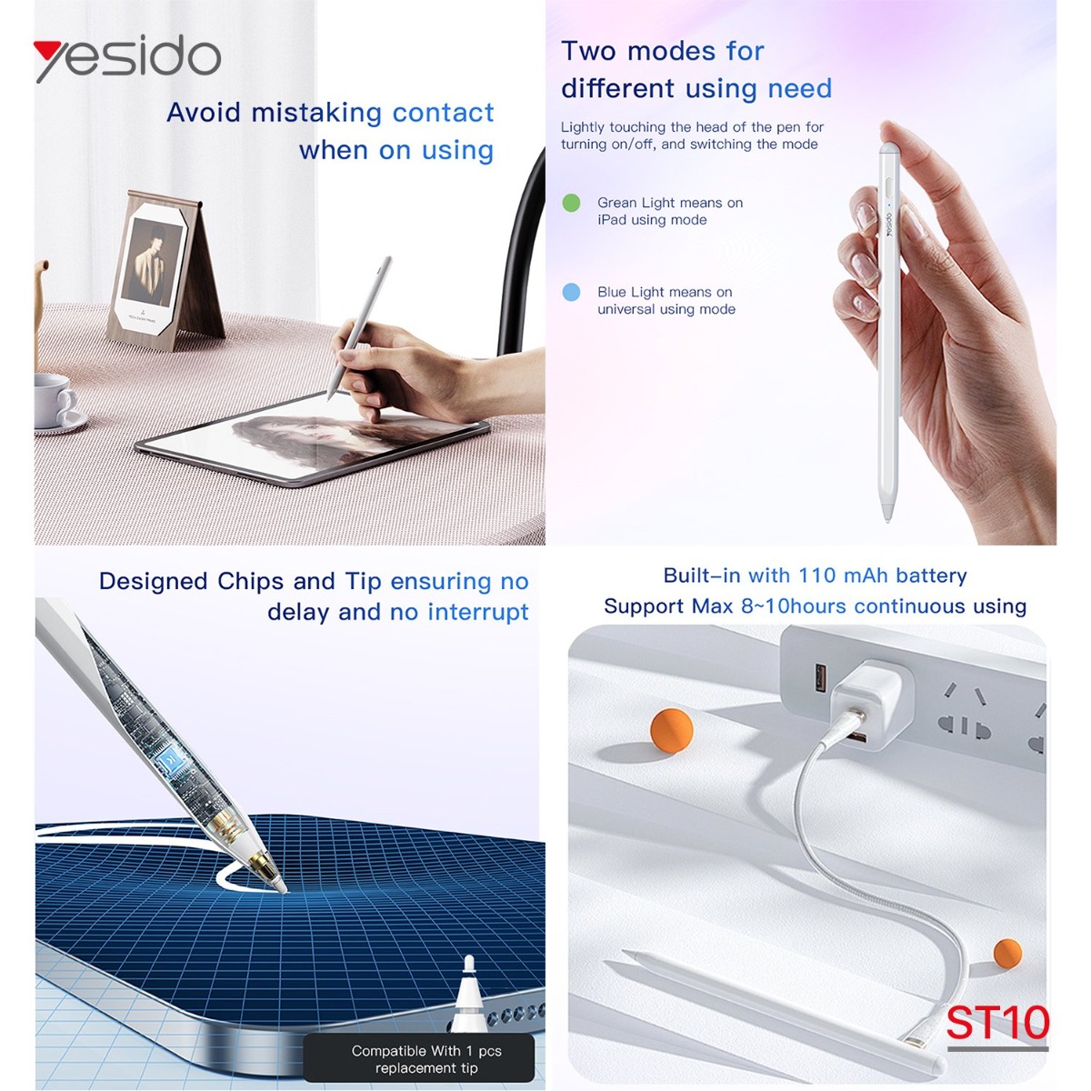 قلم لمس YESIDO ST10