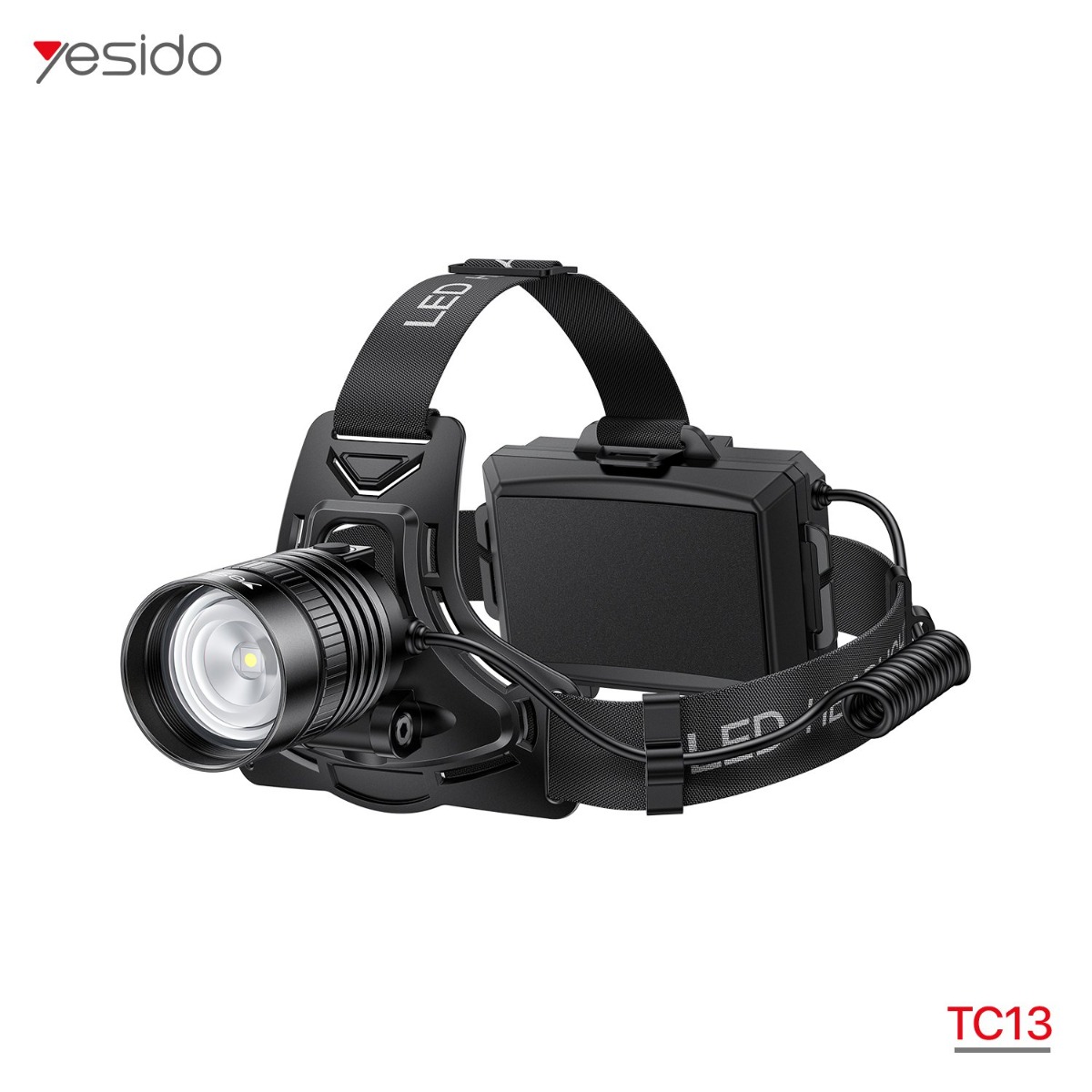 مصباح YESIDO TC13 LED للرأس