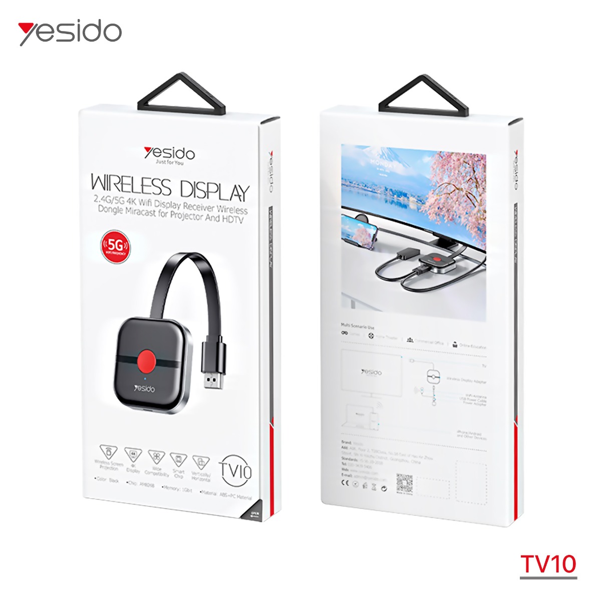 YESIDO TV10 4K HDMI Cable