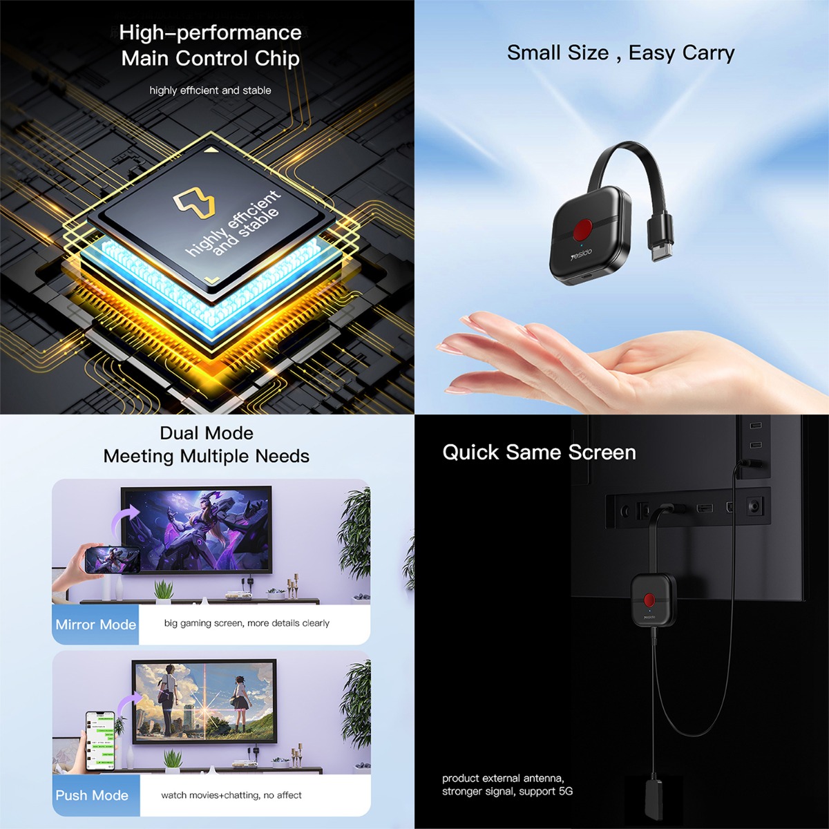 YESIDO TV10 4K HDMI Cable