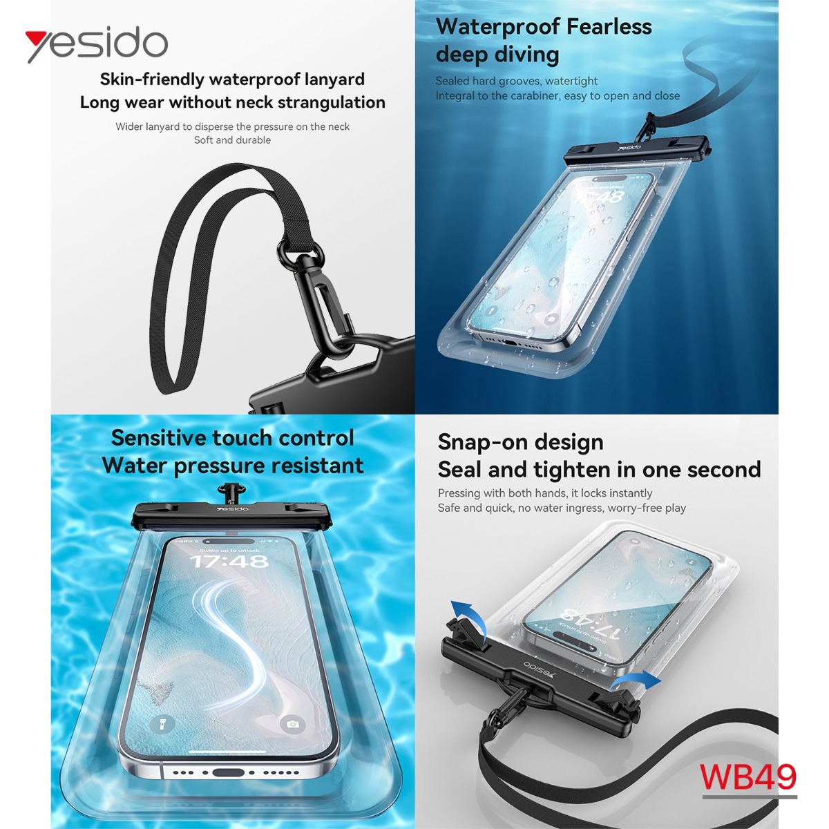 YESIDO WB49 Waterproof Bag
