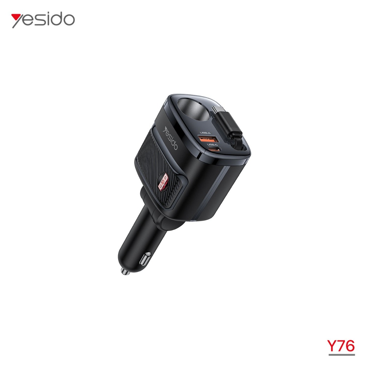 YESIDO Y76 75W PD Car Charger