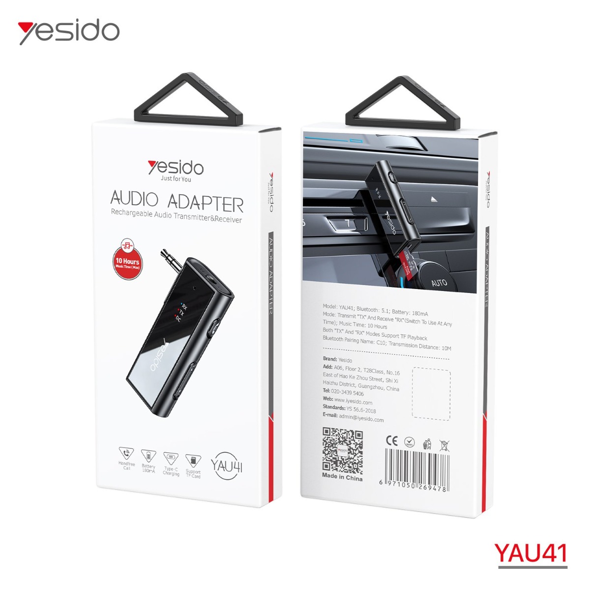 YESIDO YAU41 Bluetooth Dongle