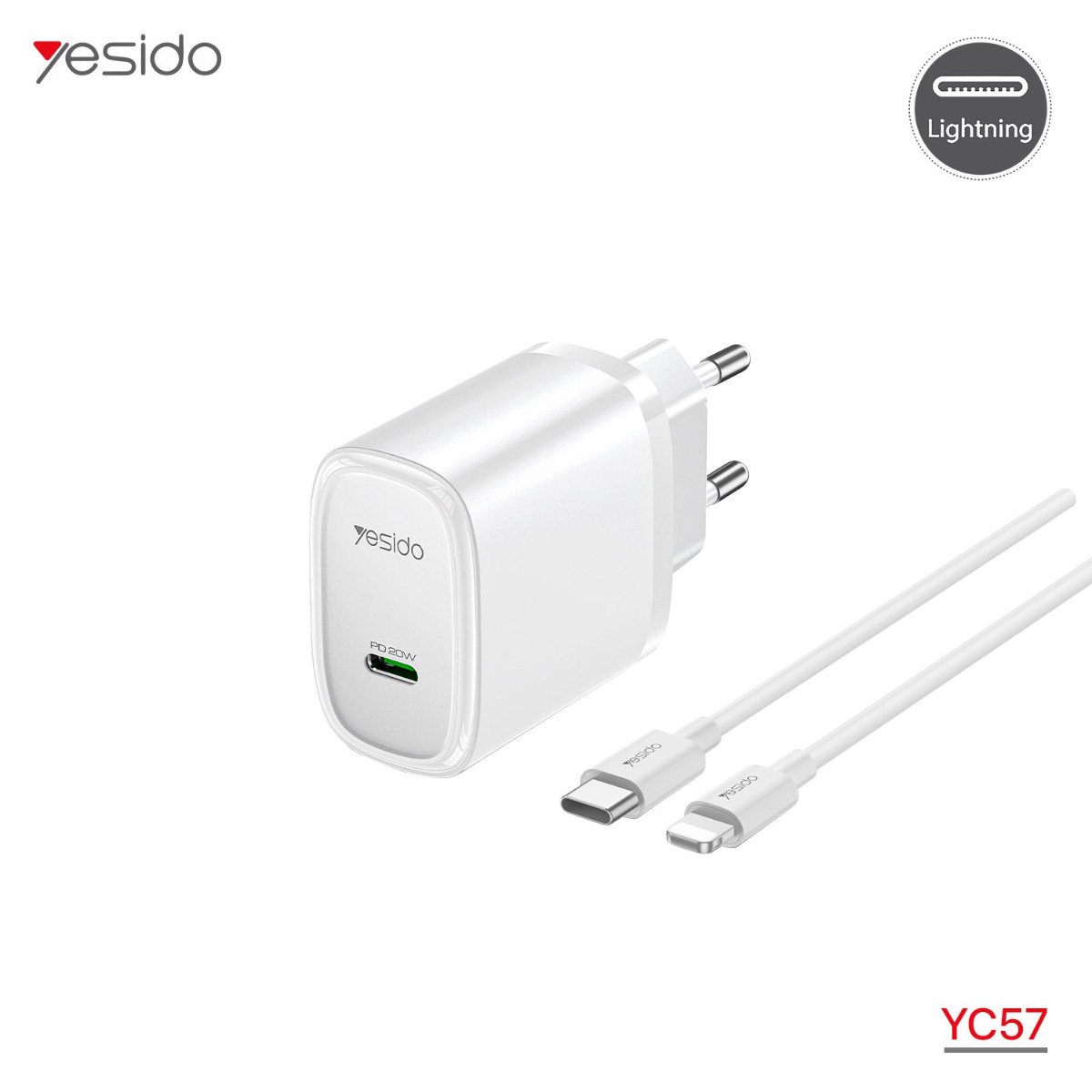YESIDO YC57 20W PD Charger