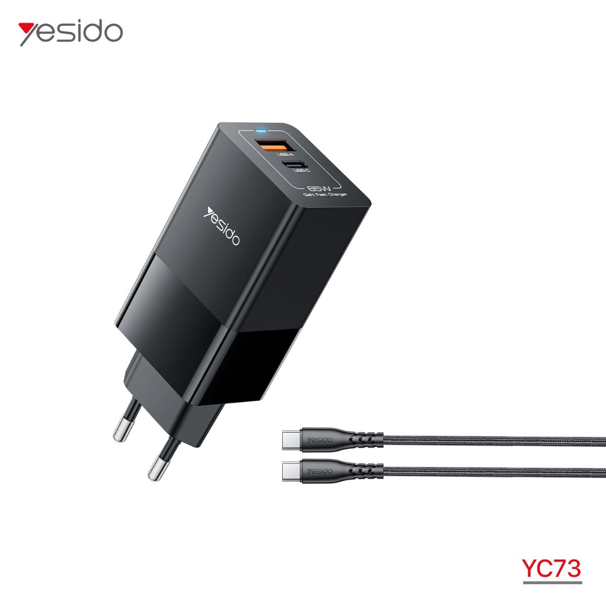 YESIDO YC73 65W PD Charger