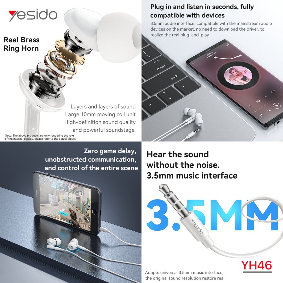 YESIDO YH46 Earphone