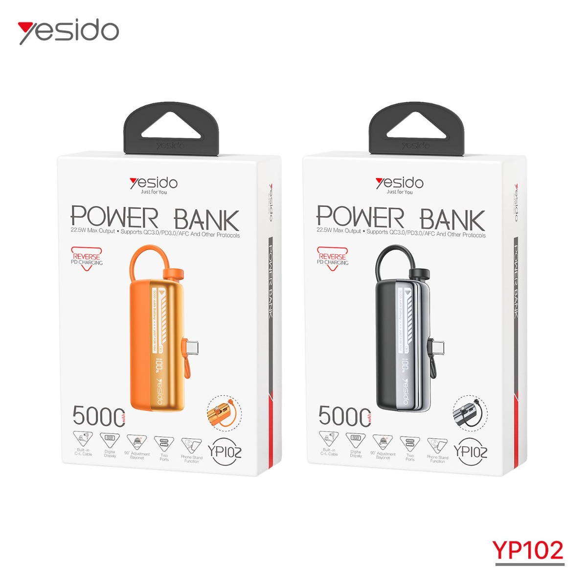 YESIDO YP102 5000mAh Power Bank