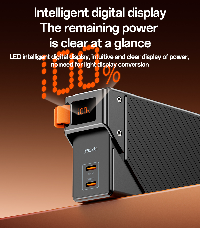 بوربانك YESIDO YP76 20000mAh