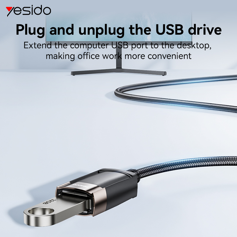 YESIDO GS26 1.5M 480Mbps Extension Cable