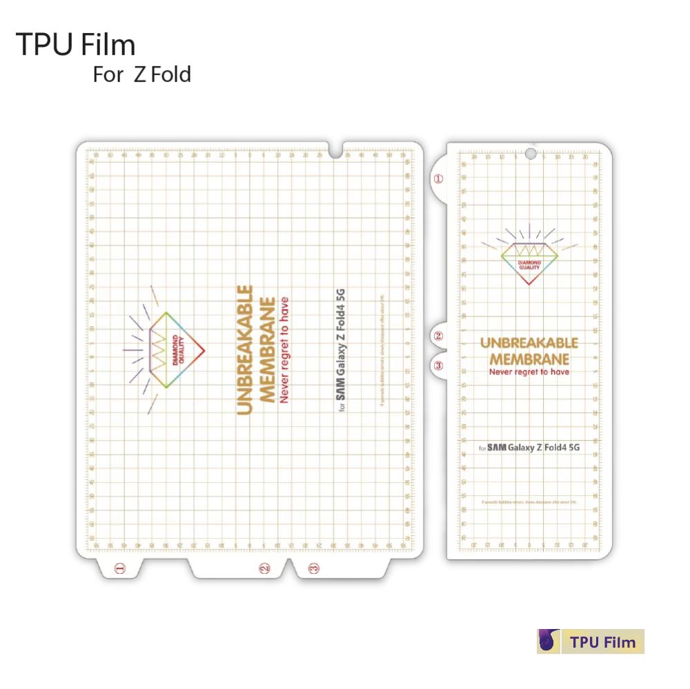 حماية شاشة TPU لهاتف سامسونج Z Fold