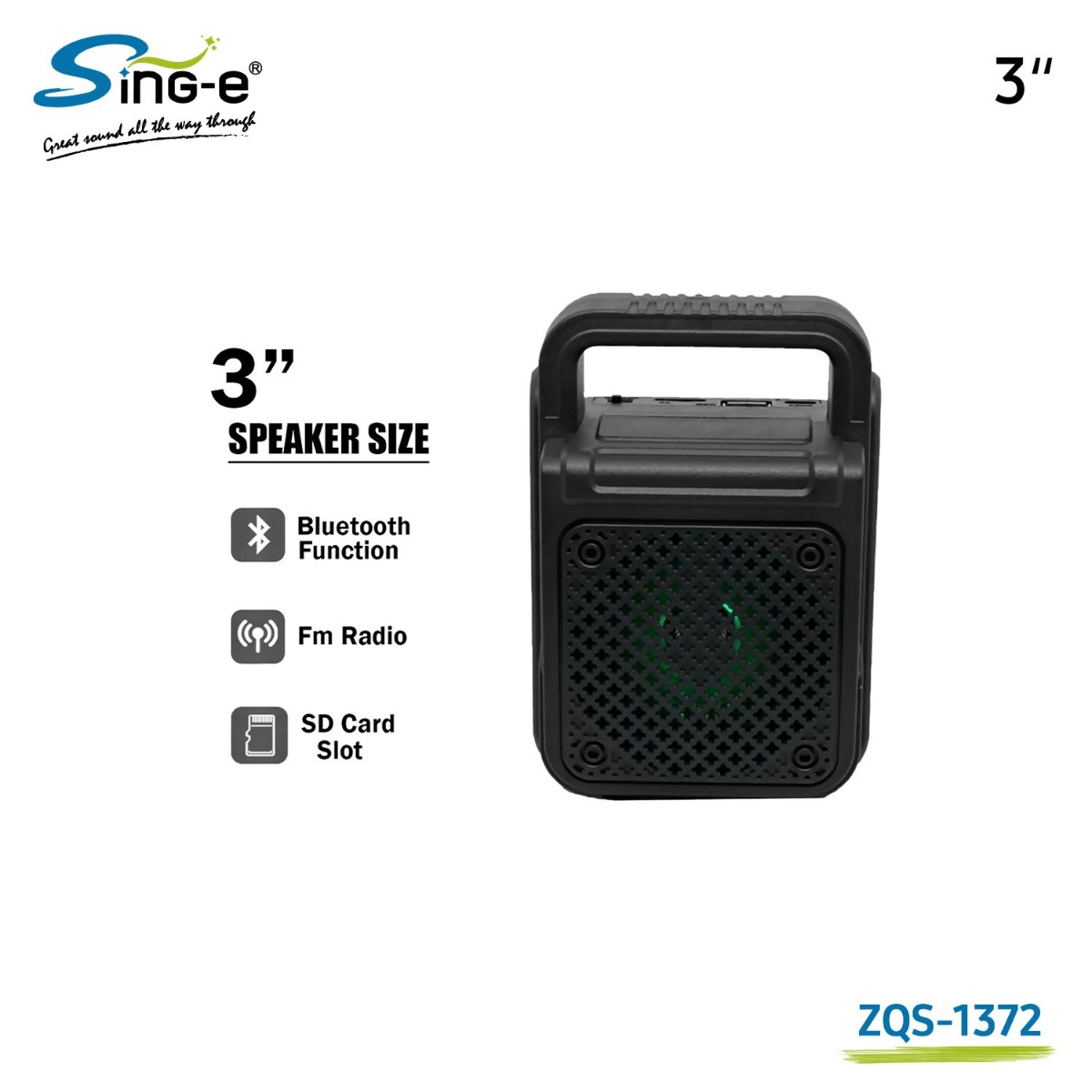 سبيكر Sing-e ZQS-1372 بلوتوث