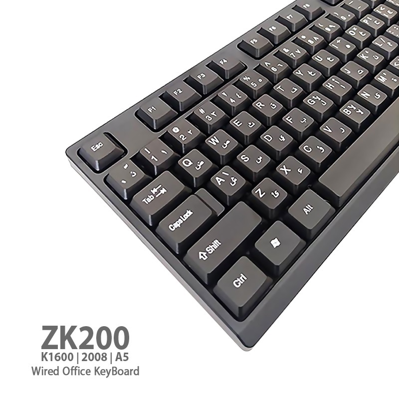ZUNUTO ZK-200 Wired Office Keyboard
كيبورد مكتب ZUNUTO ZK-200 سلكي
ZK200
ZK-200
ZK 200
K1600
K-1600
K 1600
A5
A-5
A 5
2008